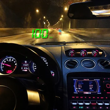 

Hot Head Up Automatically Car Display Intelligent GPS Speedometer Clear Digital HUD Save Energy Projector Easy Install Universal