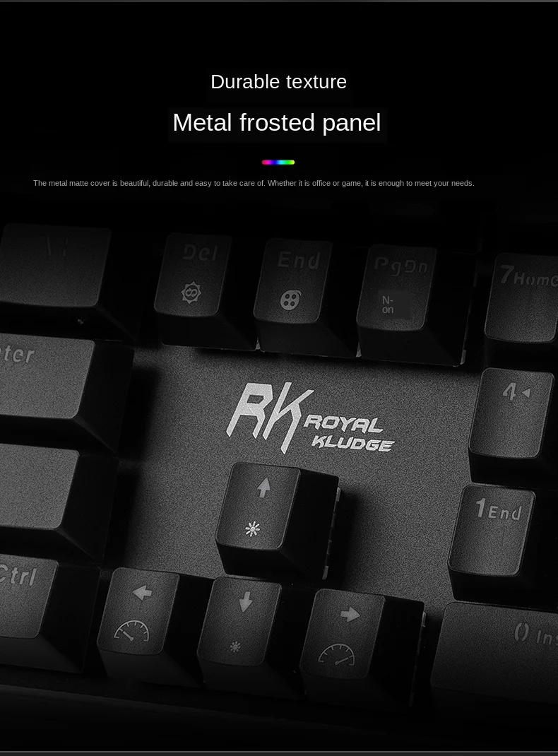 Rk918 RGB игра действительно механическая клавиатура Keyclick черный вал альтернативное действие или Ergonamic красный вал настольная ручка