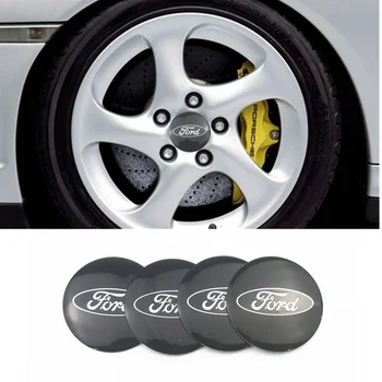 

Car-styling 4pcs 56mm Car Tire Wheel Center Hub Caps Decorative Sticker For Ford Fiesta EcoSport ESCORT focus 1 focus 3 focus