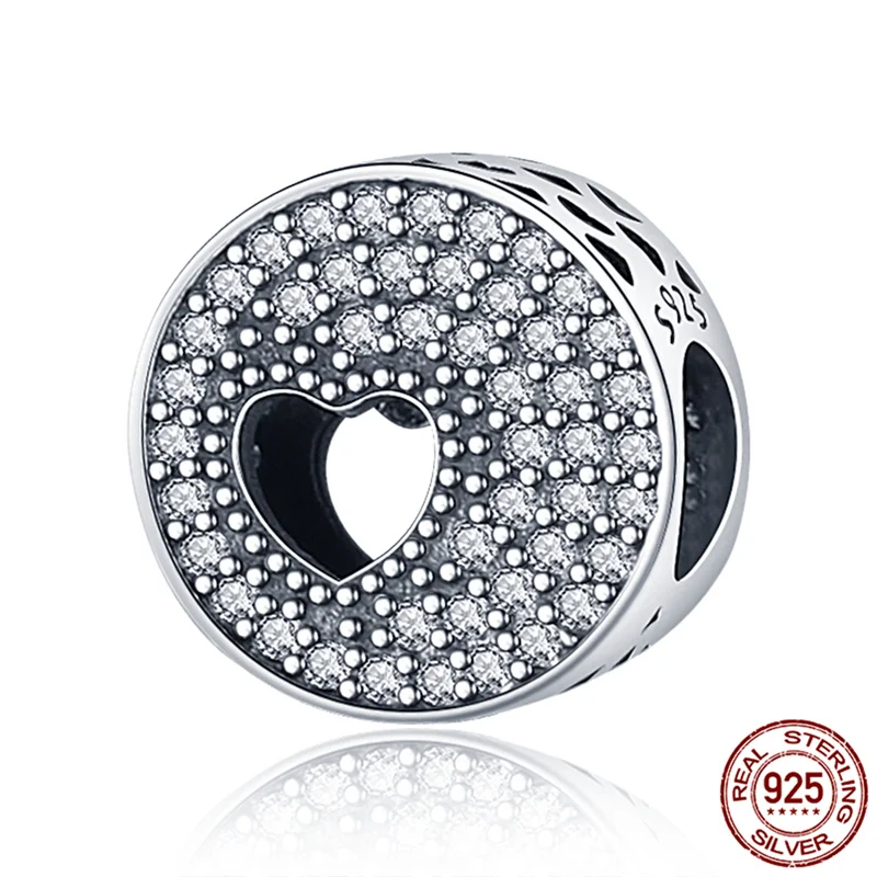 Genuine 925 sterling silver marine animal hanging bead pendant suitable for original Pandora bracelet ladies fashion jewelry