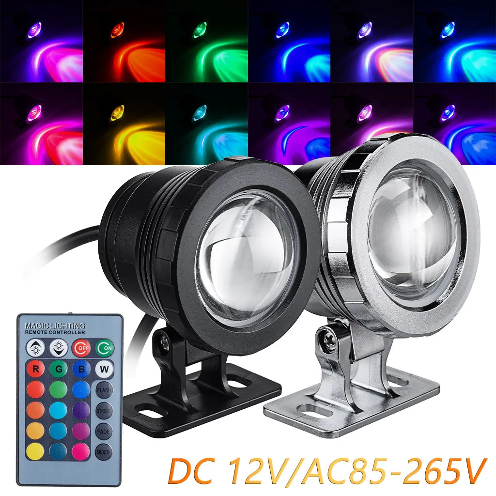 Водонепроницаемый Ip68 Rgb 36 светодиодный подводный Точечный светильник для