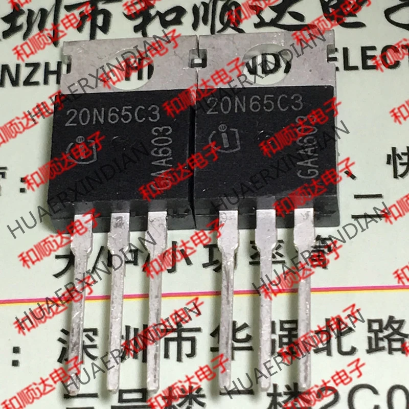 20 шт./лот 20N65C3 SPP20N60C3-220 650V 20.7A