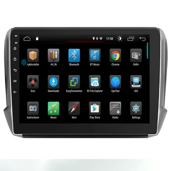 

10.2 "2.5D Car DVD Multimedia player For Peugeot 2008 208 Android 10 Radio Tape Recorder Navigation GPS