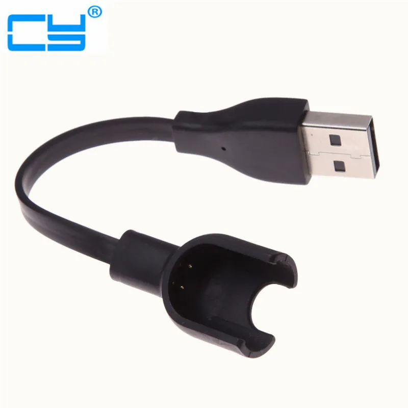 Portable Wearable Devices USB Power Cable Charger for xiaomi mi band 2 /mi TPU Smart Bracelet 13cm 5V 50pcs/Lot |