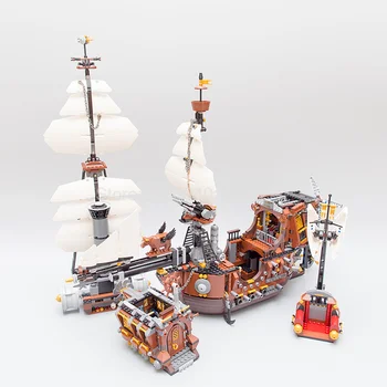 

In Stock 16002 2791Pcs Pirate ship movie Series MetalBeard's Sea Cow Building Blocks Bricks Kids Toys Christmas gift 70810