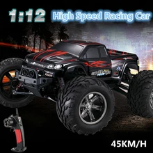 Горный скоростной гоночный пульт дистанционного управления внедорожный автомобиль модель 1:12 100 м 45 км/ч большой фут Монстр Чемпионат Профессиональный RC автомобиль