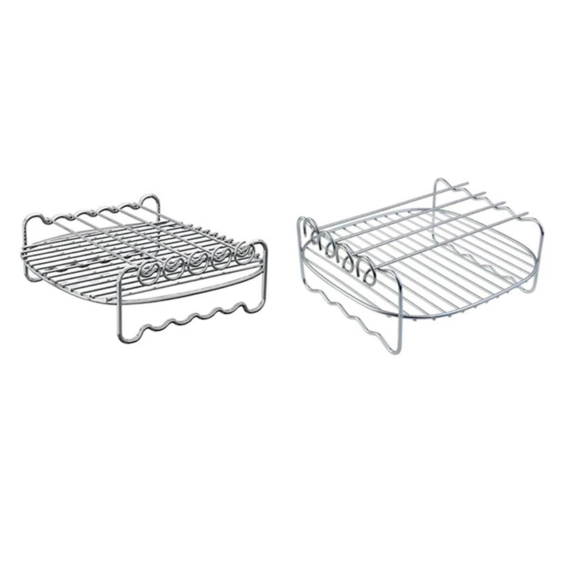 Rack for Airfryers Household Air Fryer Double-Layer Air Fryer Ra