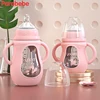 New arrival glass baby bottle straw drop-resistant water drink bottles for baby milk bottle for a child new born baby bottle ► Photo 1/6