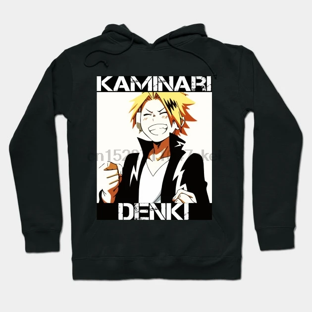 Kaminari Denki by reikei уличная одежда для мужчин и женщин толстовки свитшоты |