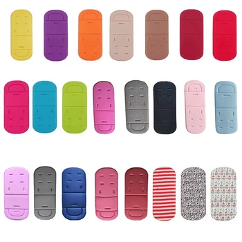 

Children Universal Solid Floral Stroller Seat Covers Kids Soft Thick Pram Car Seat Cushion Cover Pad Infant Stroller Accessories