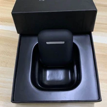 Original i90000 tws matte black super copy Air 2nd bluetooth earphone 1536U Chip 8D heavy bass earbuds PK i7s i200 i500 i9000