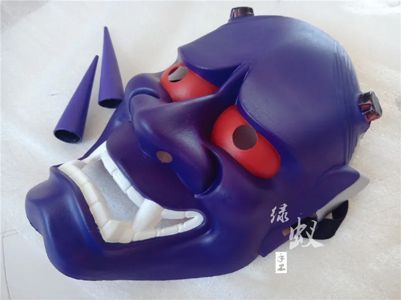 Аниме Inu x Boku SS косплей Shirakiin Ririchiyo маска из эва япония хання косплей рога головы клип головные уборы они дьявол маска хэллоуин