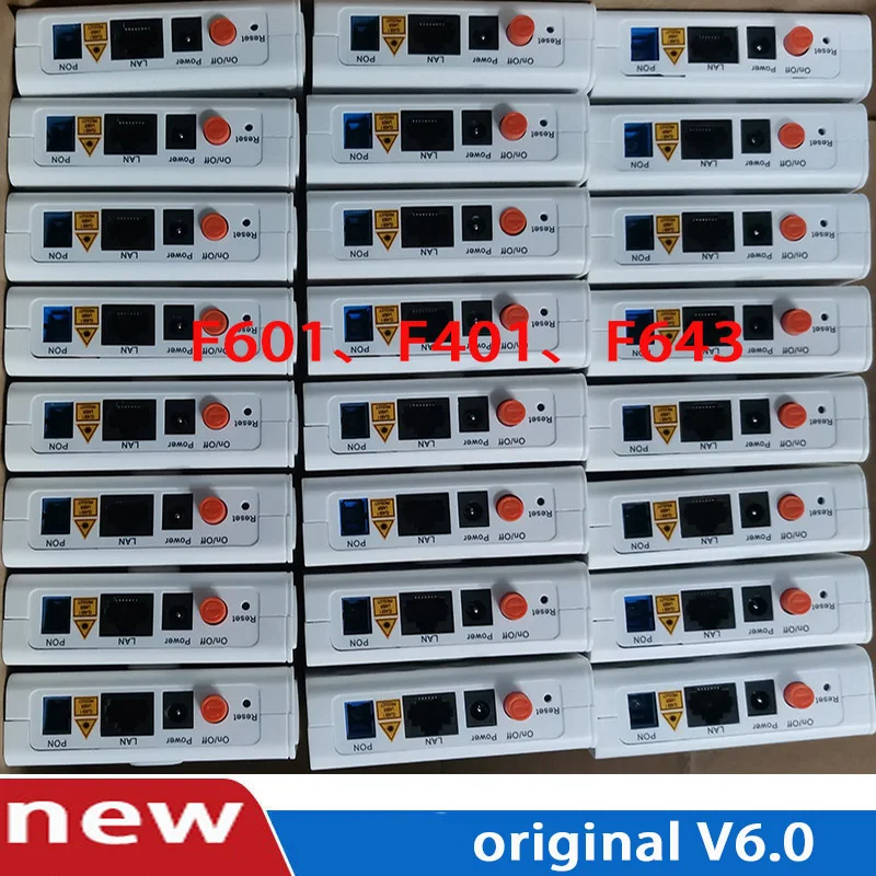 100% Original New PPPOE F601 V6.0 GPON Terminal