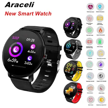 

Newest Smart Watch Bluetooth Waterproof Smartwatch IPS Color Screen Heart Rate Monitor Fitness Tracker Sports Smart Watch