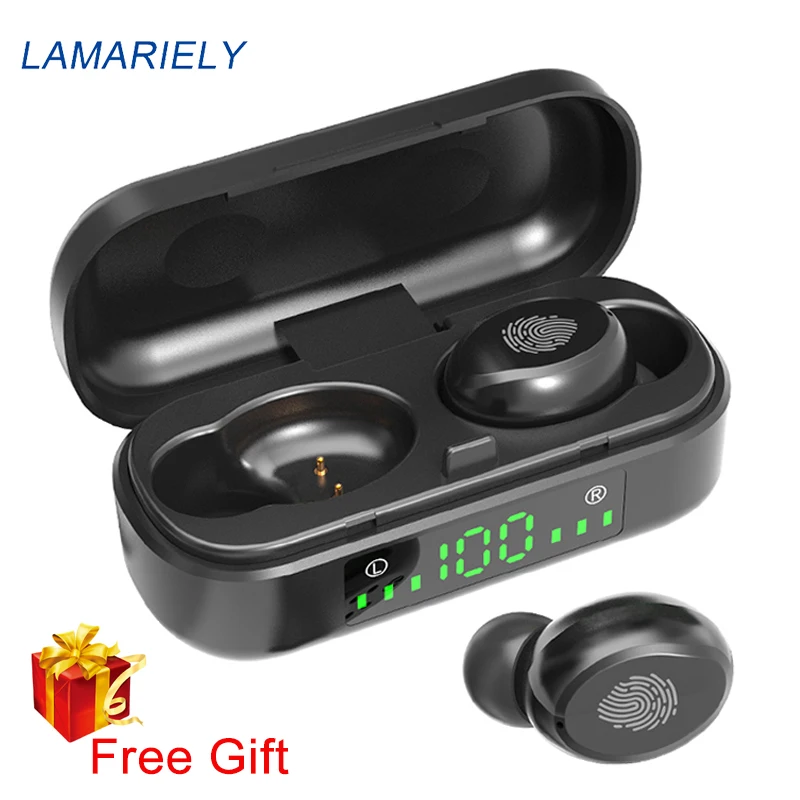 

Wireless Bluetooth Earphones Sport TWS Headphones Bluetooth Wireless Earphones Noise Canceling Gaming Headset Earbuds For IPhone