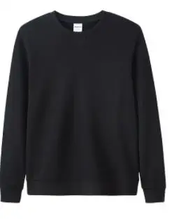 5 цветов xiaomi Mijia MITOWNLIFE классический свитер с круглым вырезом мягкий хлопковый освежающий мужской свитер умный дом - Цвет: black XL