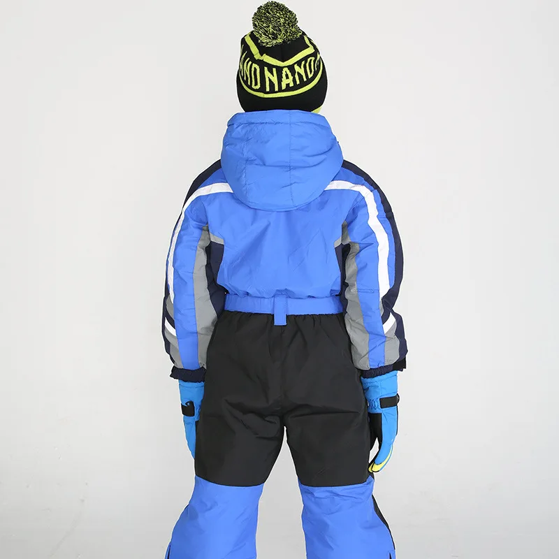 TWTOPSE/детский лыжный костюм, комбинезон, цельный зимний костюм, зимняя одежда для сноуборда, Детская уличная утепленная куртка для мальчиков и девочек