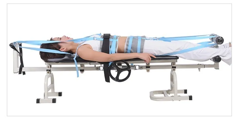 Терапевтический массажный стол для кровати, Шейная поясничная тяга, кровать для тяги, растягивающаяся кровать для тела, позвоночника, лодыжки, позвонки, усталость, незначительные повреждения, Новинка
