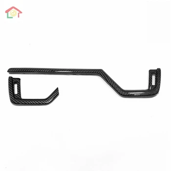 

For Toyota RAV4 2019 2020 Center Console Side Air Condition Vent Outlet Cover Trim Interior Carbon Fiber Car Accessories