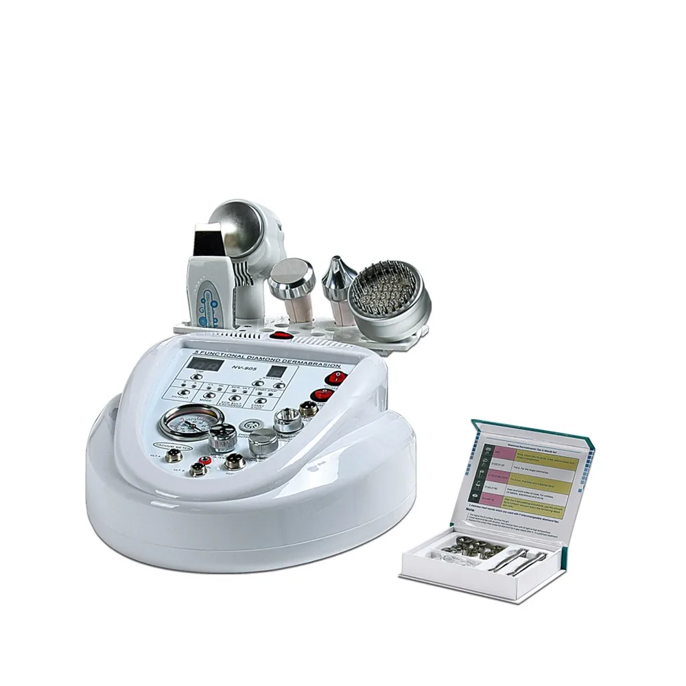 

Multi-functional 5 in 1 Diamond Dermabrasion Microdermabrasion Ultrasound Photon Therapy Skin Machine