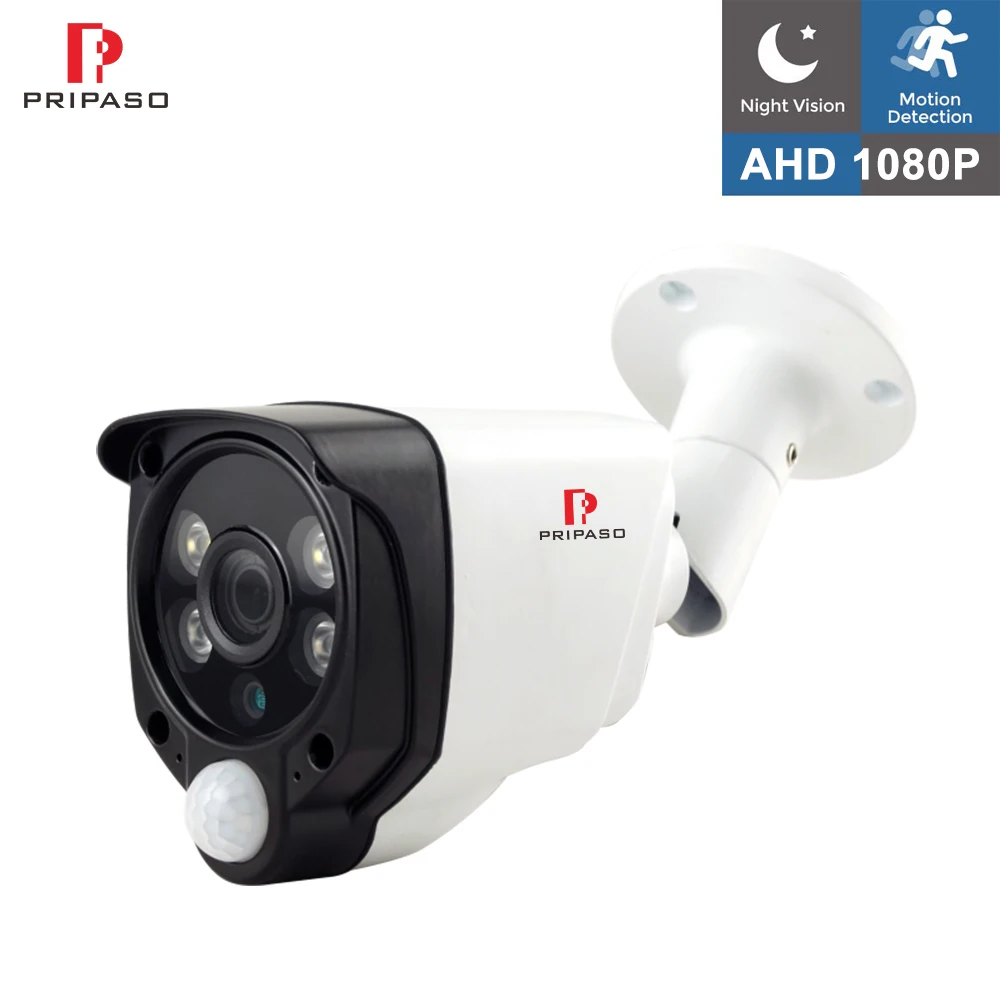 

AHD Bullet Camera 1080P Outdoor Waterproof Security Camera Surveillance CCTV PIR Motion Detection Camera Night Vision