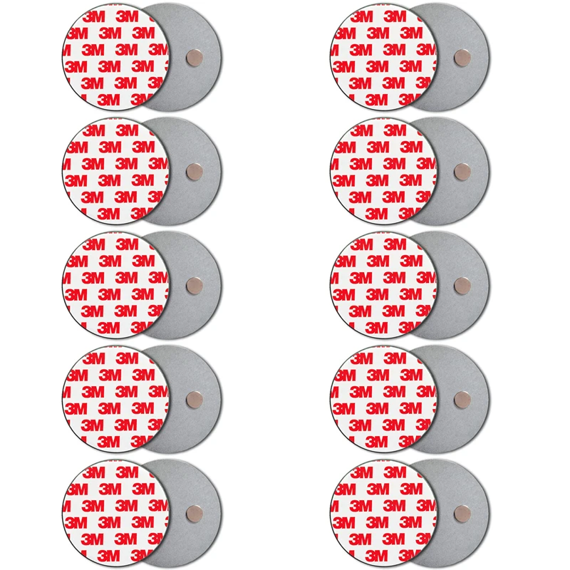 

10X Rauchmelder magnetic sticker Magnethalter Smoke detector Magnet holder