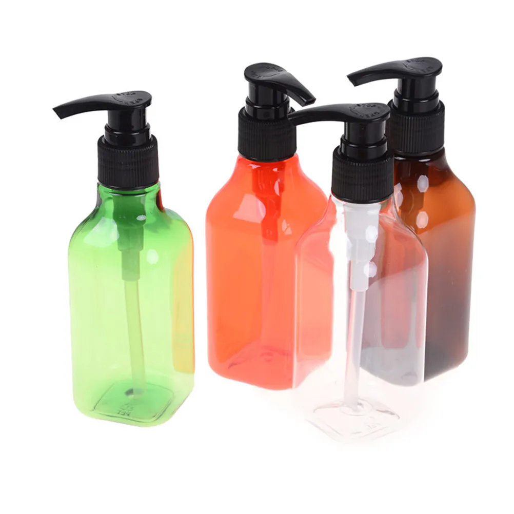 1PC Clear Plastic Foaming Bottle Liquid Soap Whipped Mousse Points Bottling Shampoo Lotion Shower Gel Foam Pump Bottle 200ml