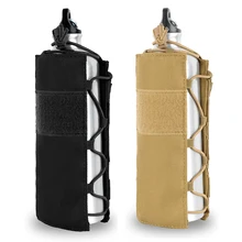 Тактический Molle Мешок Бутылки Воды 1050D нейлон военный чехол для фляги кобура Открытый путешествия чайник сумка 0.5L-2L Тактический Molle Мешок Бутылки Воды 1050D нейлон военный чехол для фляги кобура Открытый путешествия чайник сумка 0.5L-2L