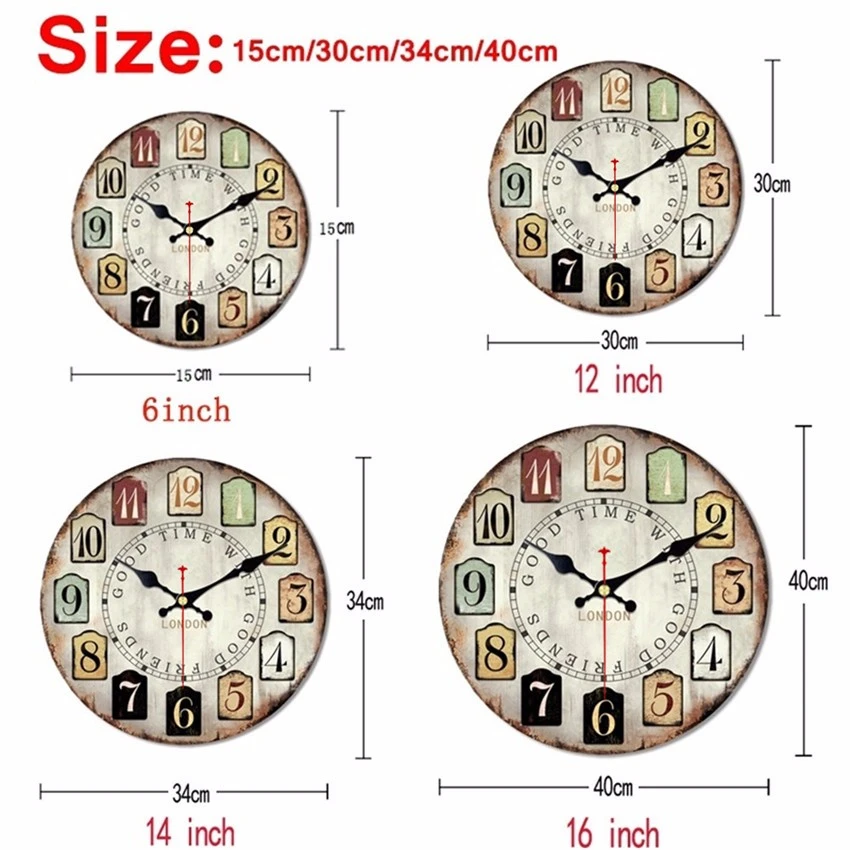 Винтажные настенные часы с курицей кухонные круглые подвесные римскими цифрами