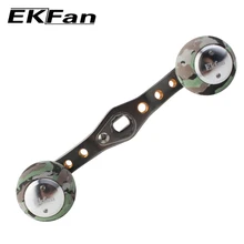 EKFan Профессиональные легкие портативные рыболовные снасти инструменты из алюминиевого сплава Рыболовная катушка ручка baitcasing Рыболовная катушка рокер