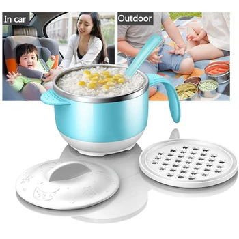 

Electric Heating Lunch Box Heat Insulation Lunch Box Bowl For Kids Food Warmer Bluetooth Music Bowl Lithium Battery Heating Hold