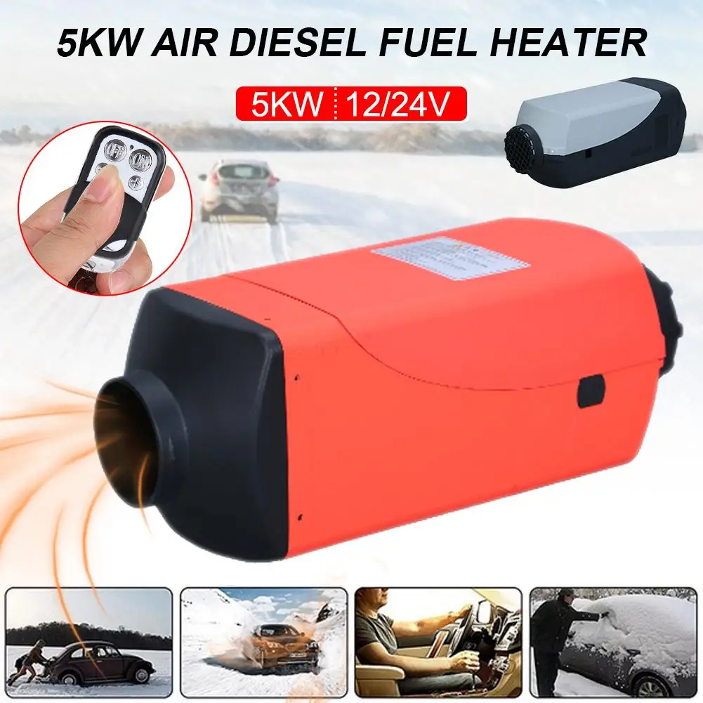 

Car Heater Parking Air Fuel Oil Heating Machine Car Fuel Heater 5KW 12V24V For Trucks Buses Boats