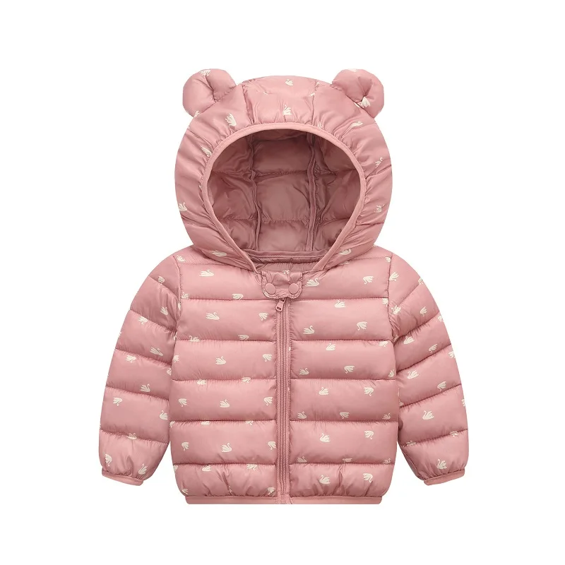 Waiwaibear New Baby Winter Coats Down Cotton  Coat  Jacket kids Baby Clothes Hooded infant  Down Jacket For Boys And Girls (1)