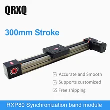 Linear sliding table module electric numerical control step servo drive customized synchronous belt module 300mm thb7128 step motor drive control panel 128 3 a current subdivision control module