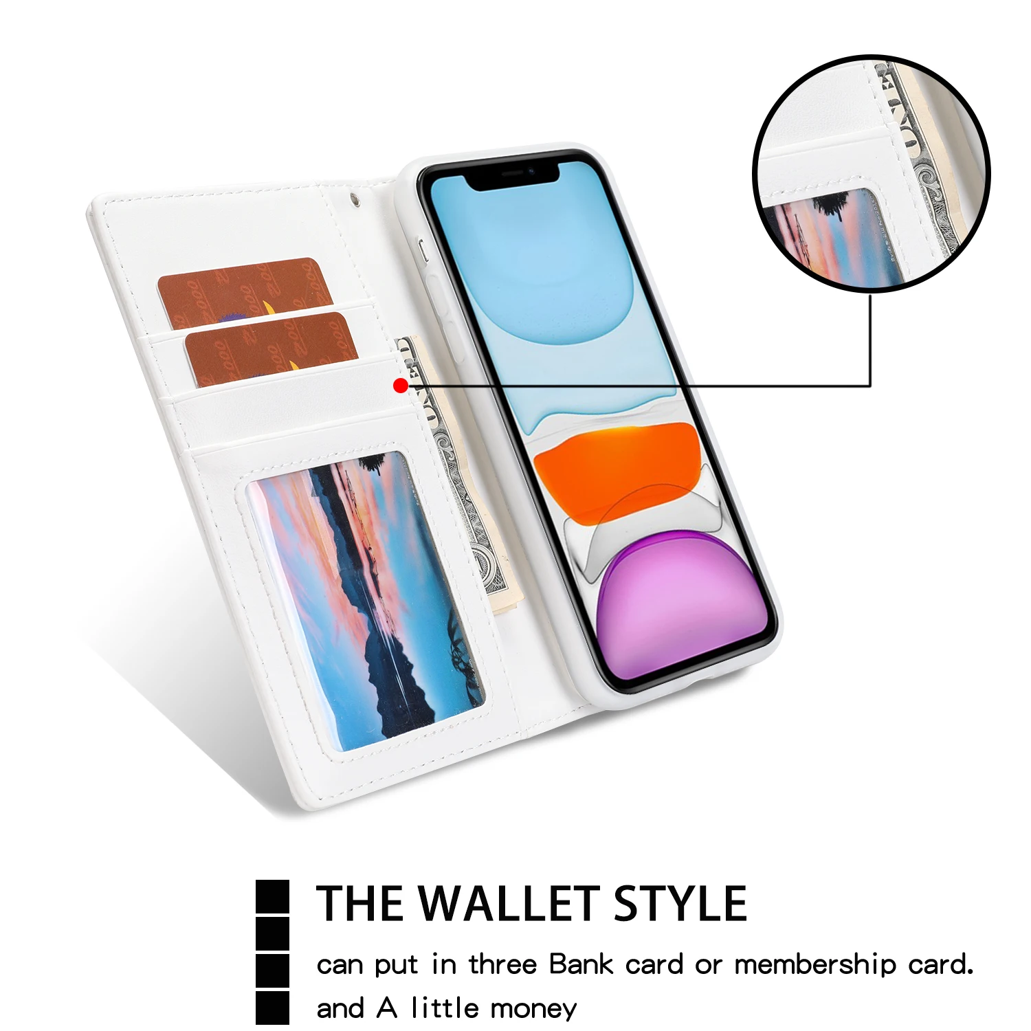 Милый чехол для телефона из овчины, кожаный чехол для iPhone 11, Роскошный кошелек на молнии, чехол с отделениями для банковских карт, 2 в 1, чехол для iPhone11