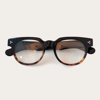 

Gradient Glasses Frame Men With Retro Vintage Acetate Computer Eye Glasses Frames For Men