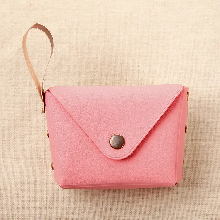 2020 Candy Color cute wallet women small Pu coin purse Ladies short hasp porte monnaie Student purse credit card clutch bag