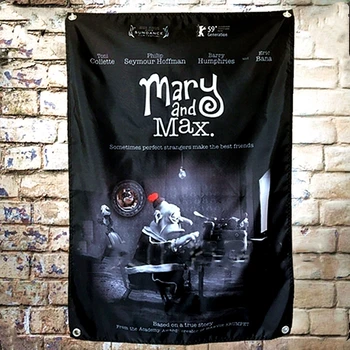 

Mary and Marx Home Decor Printed Tapestry Wall Hanging Polyester Hollywood Movie Pattern Poster Flag Banner Blanket Tapestry