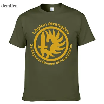 

New French Foreign Legion Special Forces War Army T-shirt Men Cotton Short Sleeve T Shirt Tees Tops Homme Camisetas