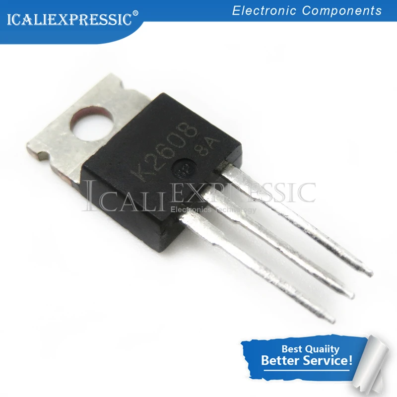 5 шт. 2SK2608 K2608-220 3A 900V новый оригинальный в наличии | Электронные компоненты и