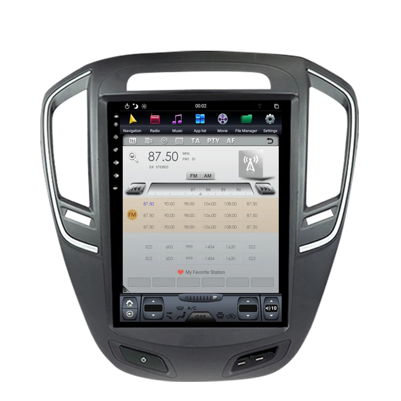 NAVITOPIA 10.4inch 4G+64GB Tesla Style Vertical Screen Android 8.1 Car DVD GPS Navigation for Buick Regal