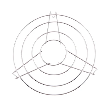 

Home Kitchen Metal 10" Diameter Round Cooker Steamer Rack Stand