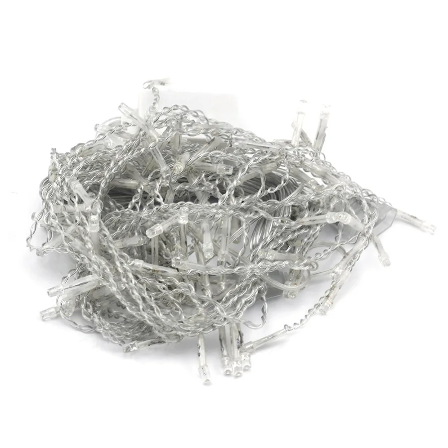 LED Curtain Icicle String Fairy Light 3-24M LED Christmas Garland Indoor Outdoor Party Garden Stage Decorative Lights 110V 220V (6)