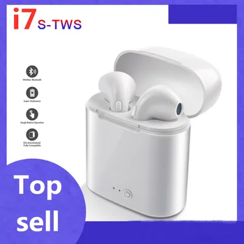 

i7 Tws Wireless Bluetooth Earphone Headphone With Mic Charging Box Sport Headset Business Earbuds Handsfree For Smart Phone new