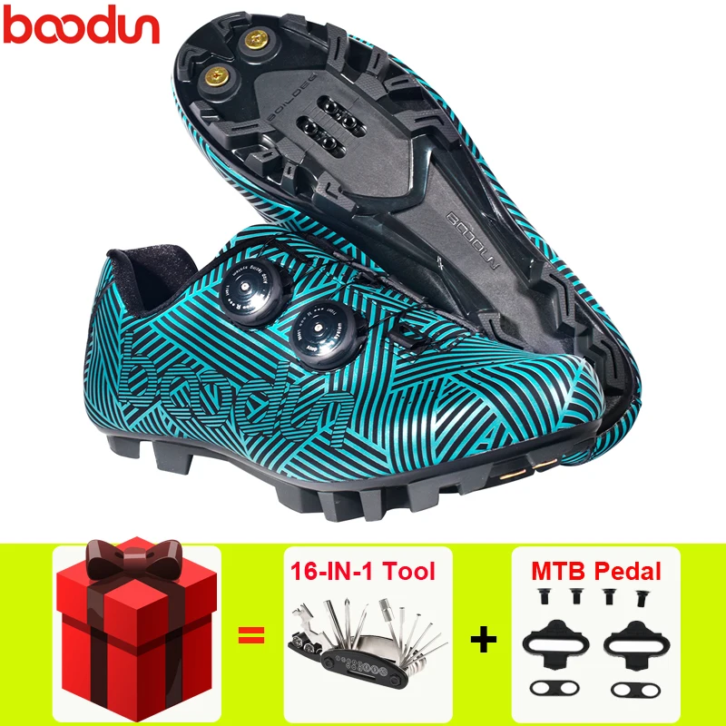 16-IN-1 Tool Кроссовки для велоспорта, мужские кроссовки, sapatilha ciclismo, mtb, горный велосипед, добавить набор педалей, мужские кроссовки, самоблокирующиеся, велосипедная обувь - Цвет: 16-IN-1 Tool