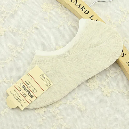 mibai F 5 пара/лот = 10 шт., женские носки-башмачки, летние, противоскользящие, хлопковые, яркие цвета, под прямым углом, женские носки Модные - Цвет: mibai F