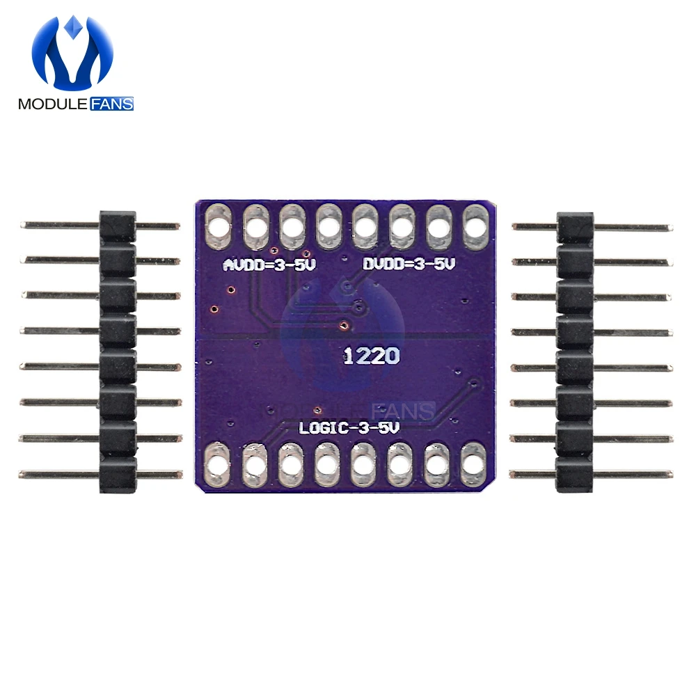 Аналого-цифровой ADC 24 бит A/D датчик конвертера модуль I2C IIC SPI низкая мощность 24-битная плата для измерения температуры