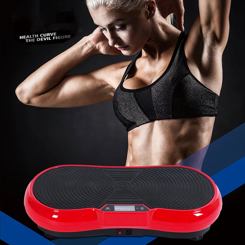 

Exercise Fitness Slim Vibration Machine Vibration Plate Trainer Plate Platform Body Shaper Fat Muscle Gym Equipment HWC