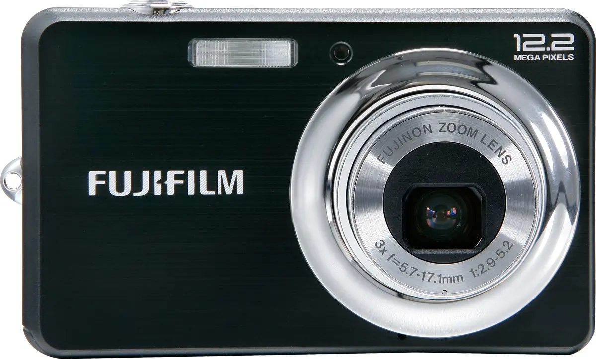 Используется цифровая камера Fujifilm Finepix J38 12MP с 3-кратным оптическим зумом и 2,7 дюймовым ЖК-дисплеем