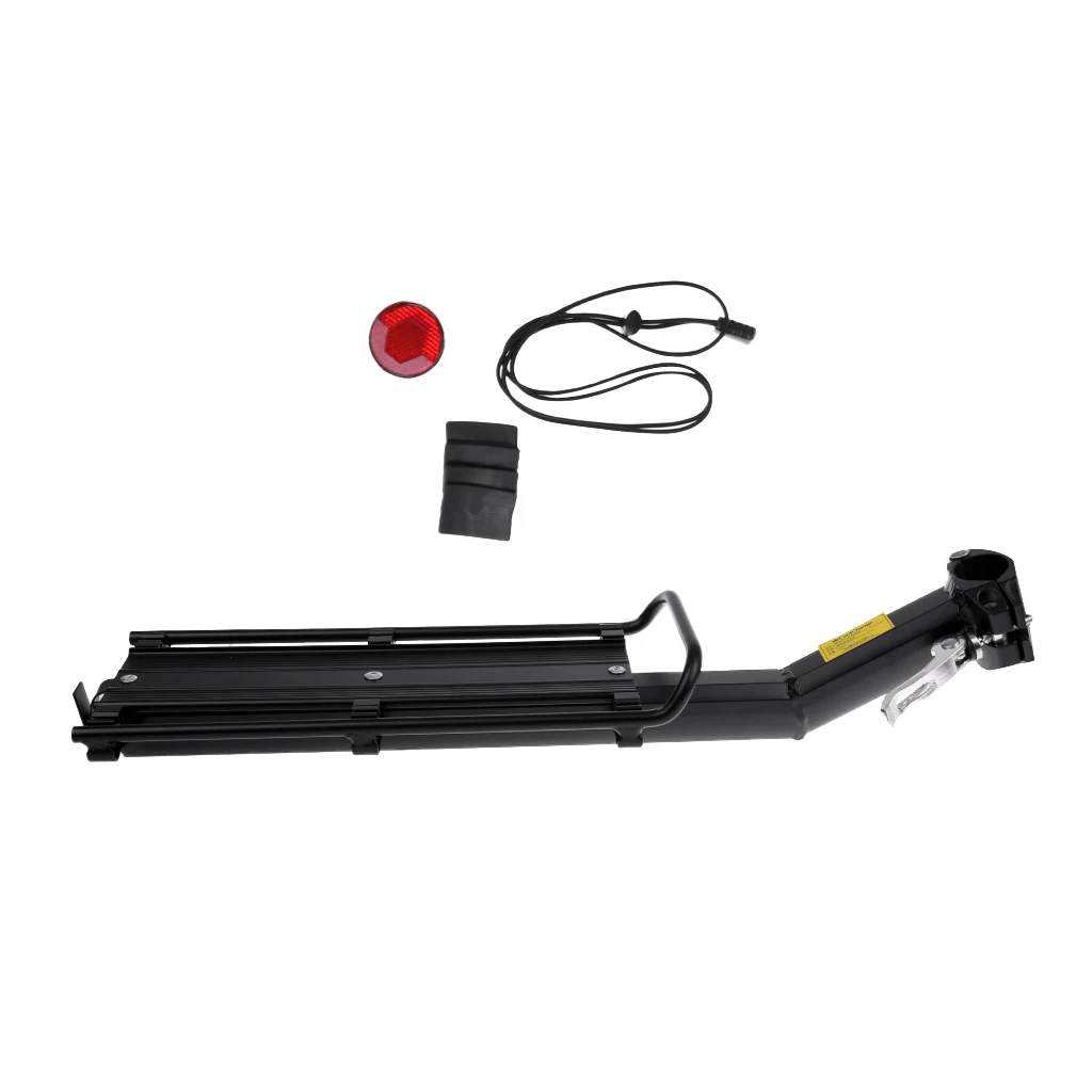 Bicycle Seatpost Bracket Quick-Release Alloy Rear Rack Carrier Pannier
